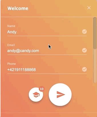 LiveAgent sānu kontaktu forma