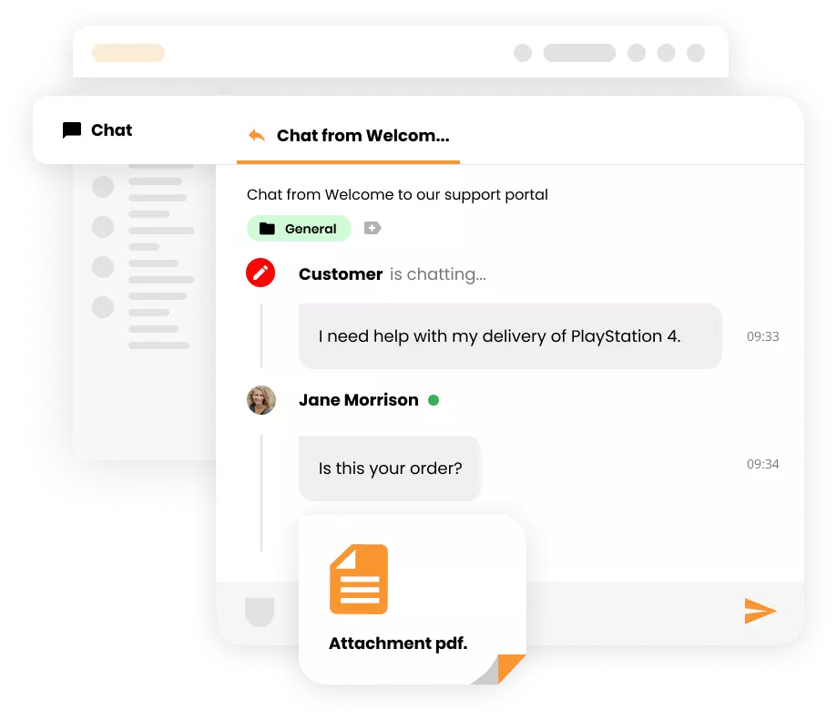 Apstrādājiet ienākošās biļetes no katras komunikācijas kanāla