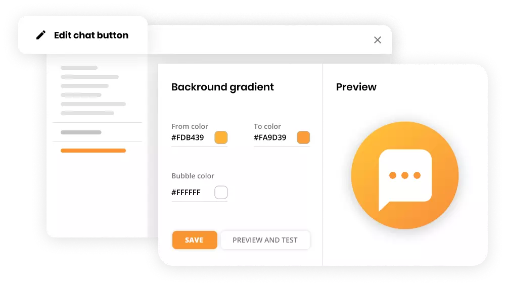 Pielāgojiet tērzēšanas pogu klientu apkalpošanas programmatūrā - LiveAgent