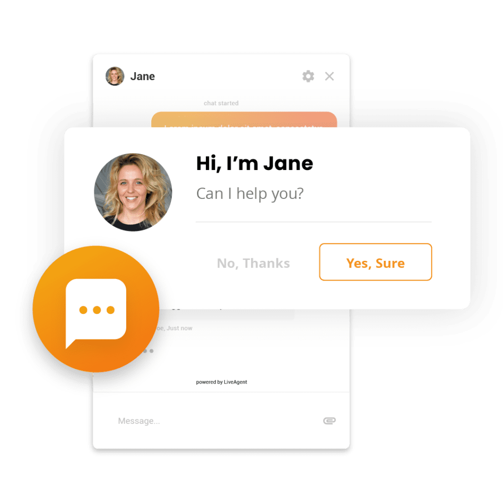 Proaktīvi tērzēšanas uzaicinājumi