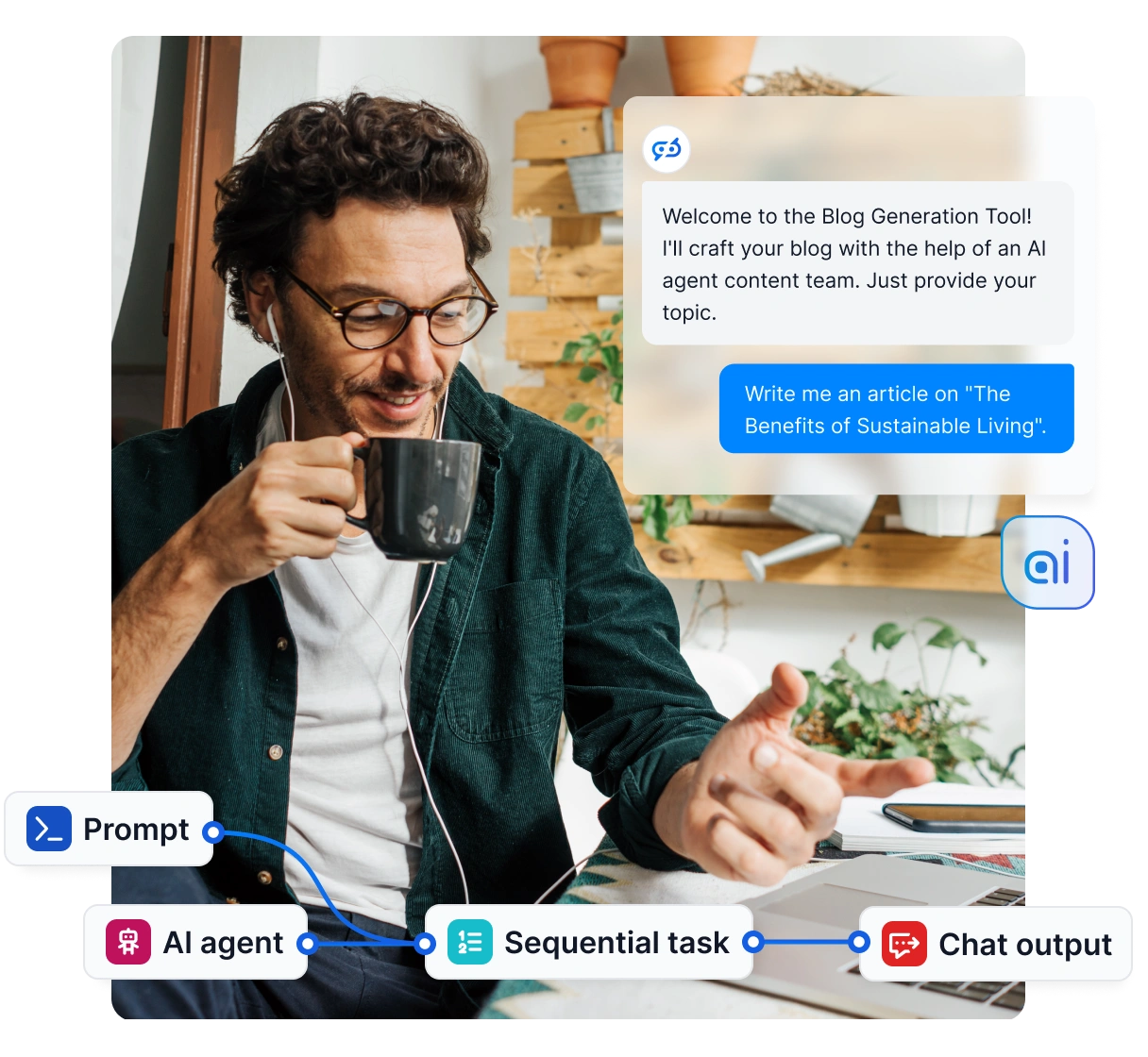 LiveAgent informācijas paneļa ilustrācija