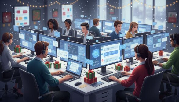 Kā pārvaldīt decembra svētku atbalsta pieaugumu: gudras stratēģijas e-komercijā