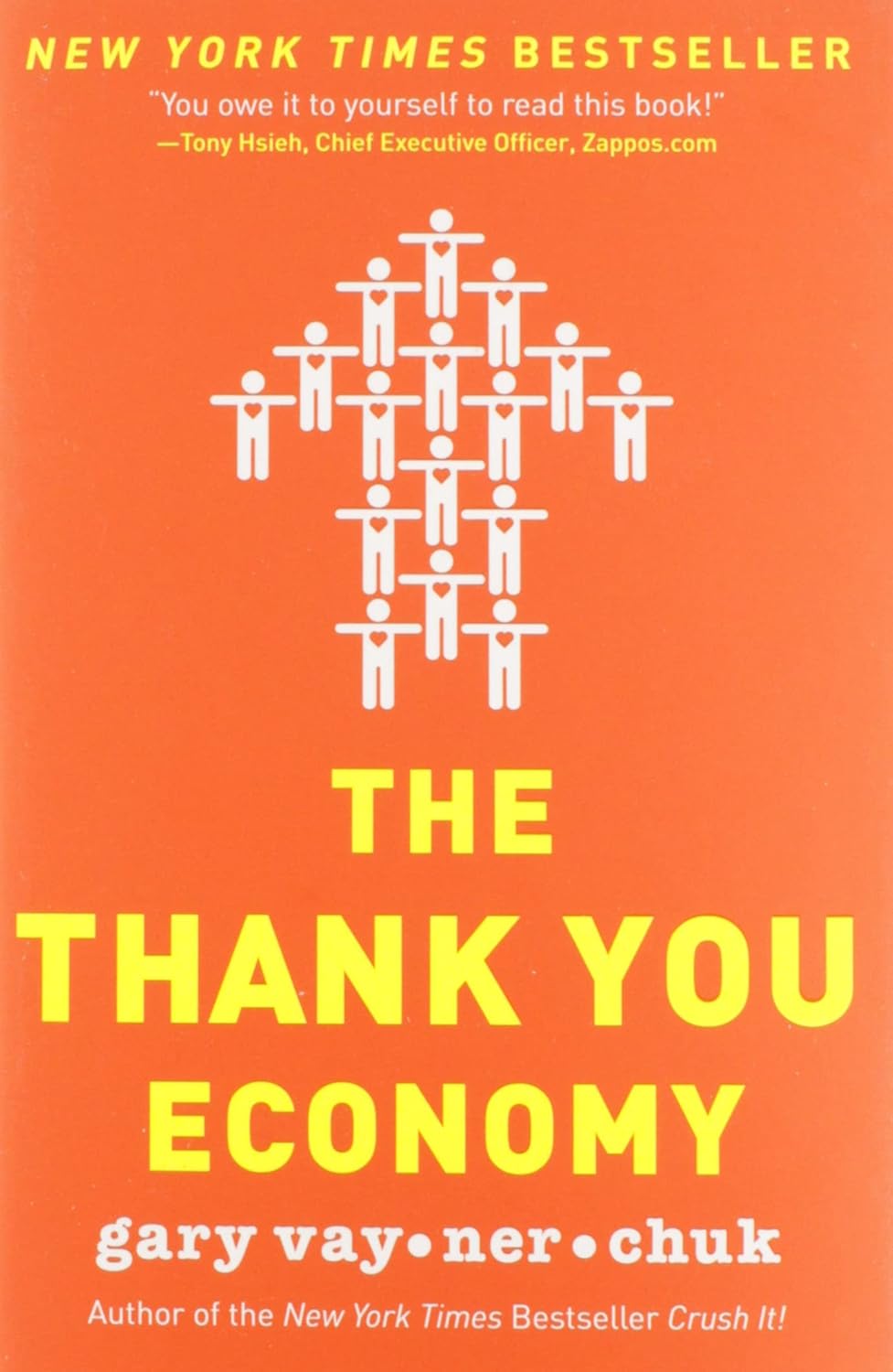 The Thank You Economy grāmatas vāks no Gāri Vainerčuka