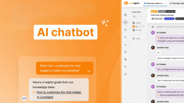 Kā LiveAgent AI čatbots atrisināja 75% no tērzēšanas mijiedarbības