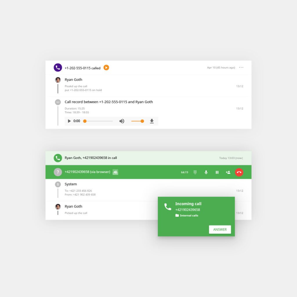 Call Center Overview by LiveAgent - Unlimited Recordings and Calls, No extra Charges