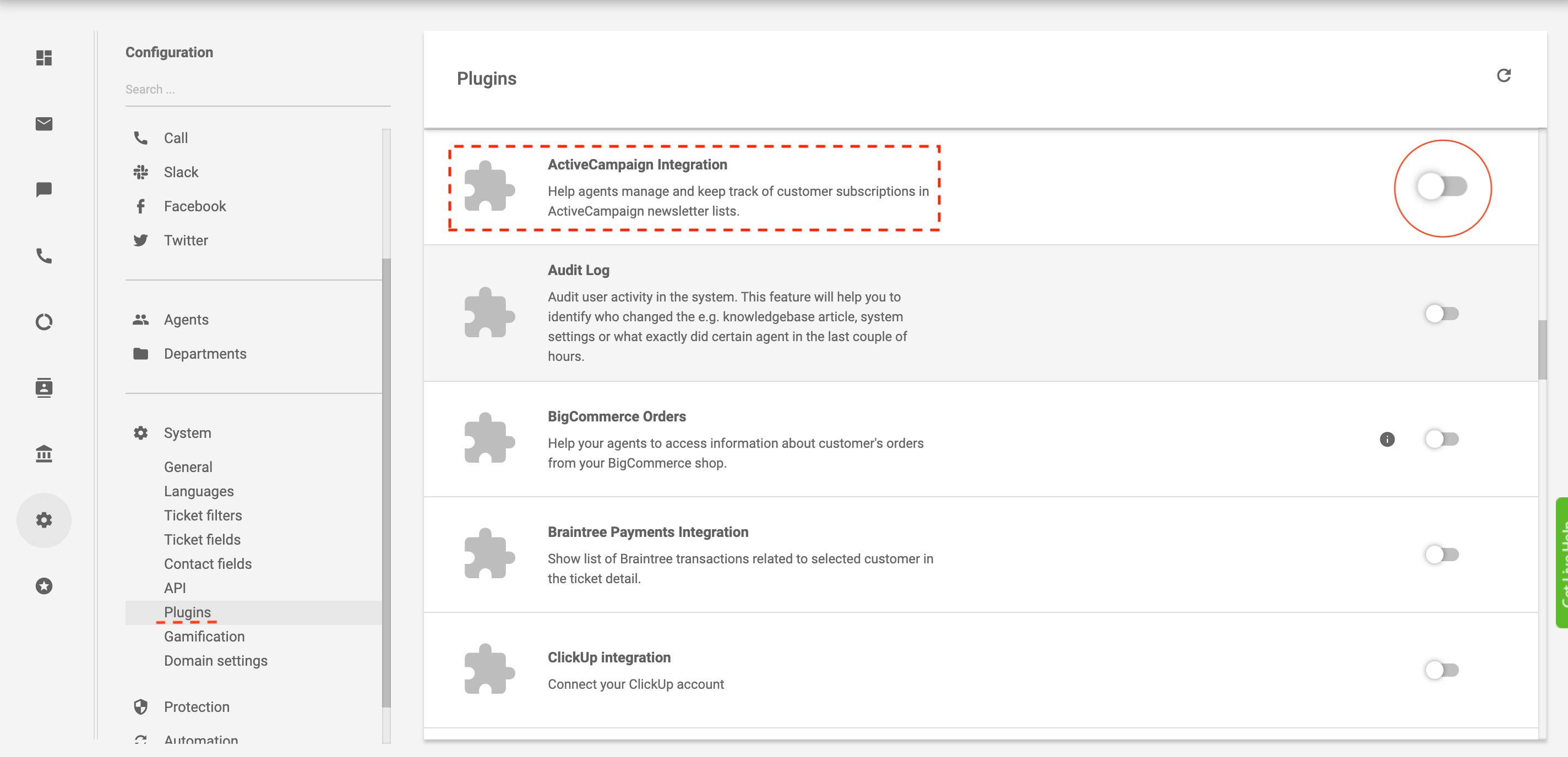 e-pasta automatizācijas integrācijas piemērs LiveAgent