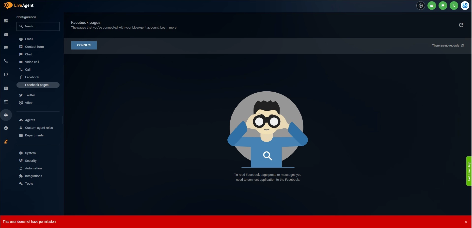 LiveAgent - Izlabota Facebook integrācijas problēma