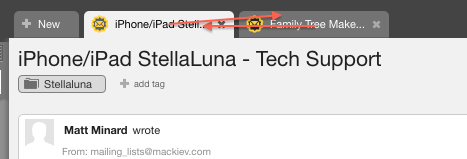 LiveAgent - Iespēja pārkārtot biļešu cilnes aģenta paneļa galvenē