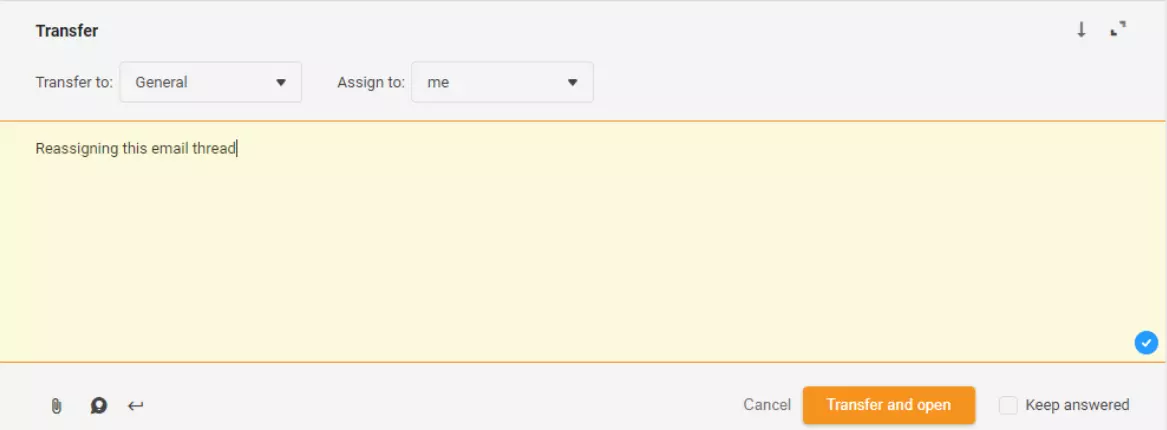 E-pasta vēstuļu pārvietošana LiveAgent