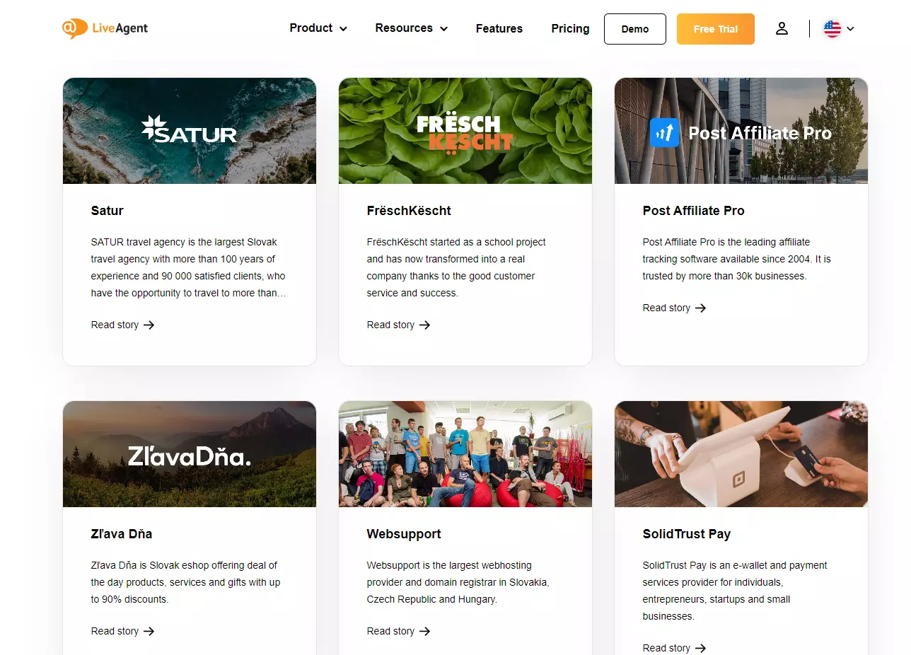 LiveAgent panākumu stāsti