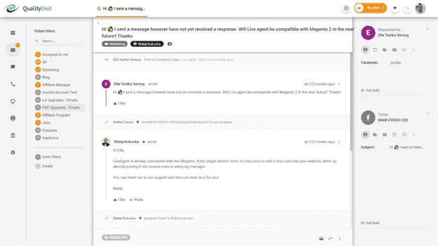 Palīdzības galda rīks, kas palīdz uzturēt reputāciju sociālajos medijos