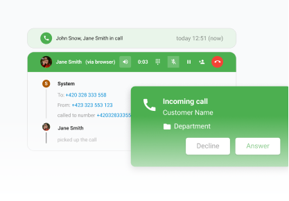 LiveAgent zvanu centra un tiešās tērzēšanas integrācija