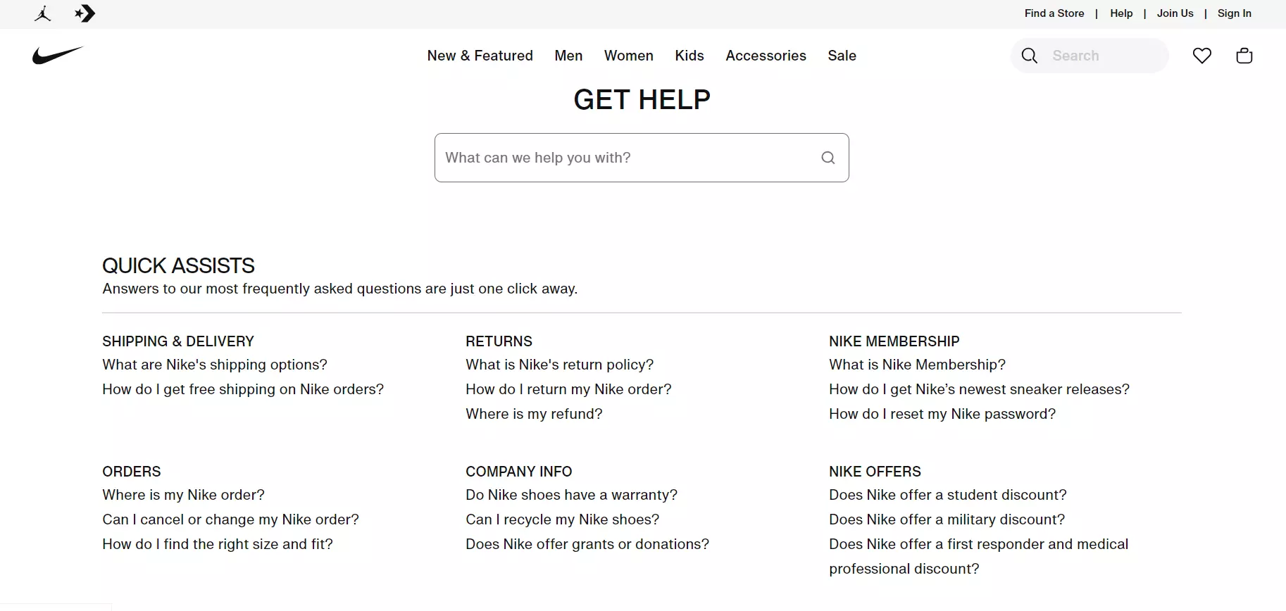 Nike zināšanu bāze