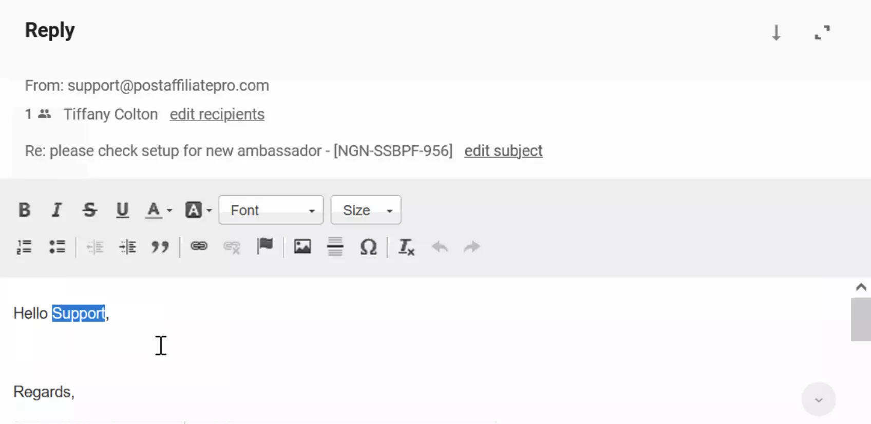 Nepareiza vārda iegūšanas piemērs biļetēs