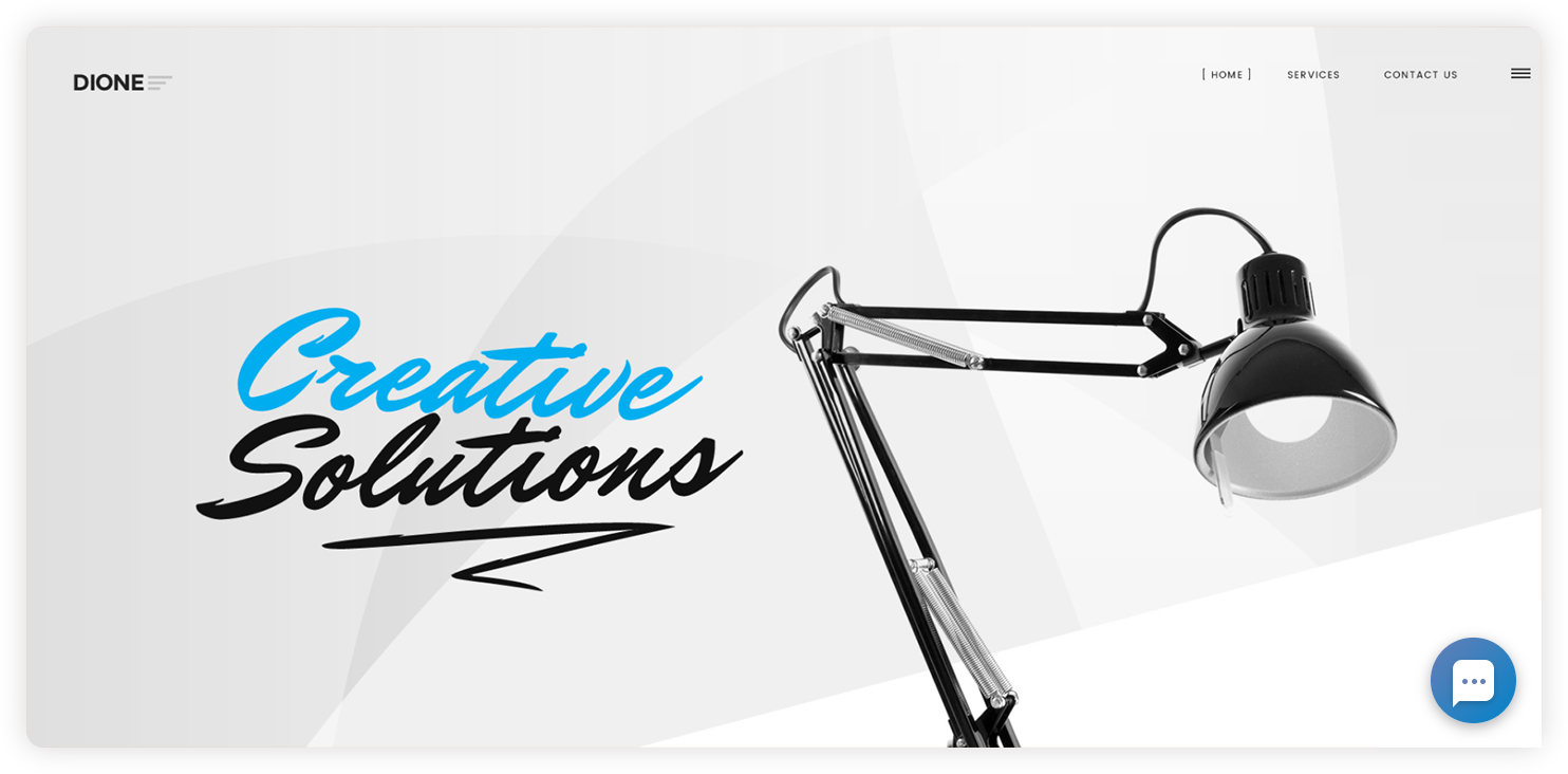 Uzņēmuma tiešā čata pogas piemērs