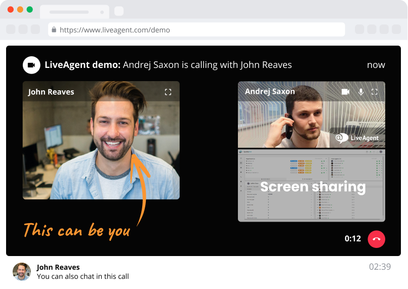 Plānot demonstrāciju ar izcilu palīdzības biroja programmatūru - LiveAgent