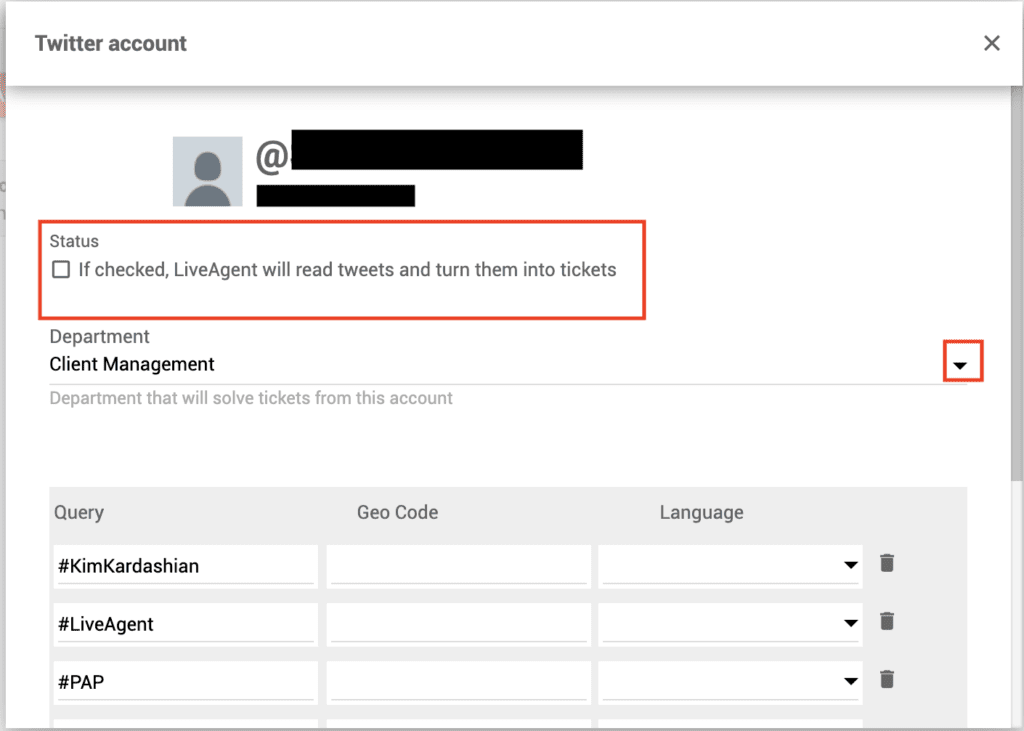 Twitter uzraudzības pieminējumi