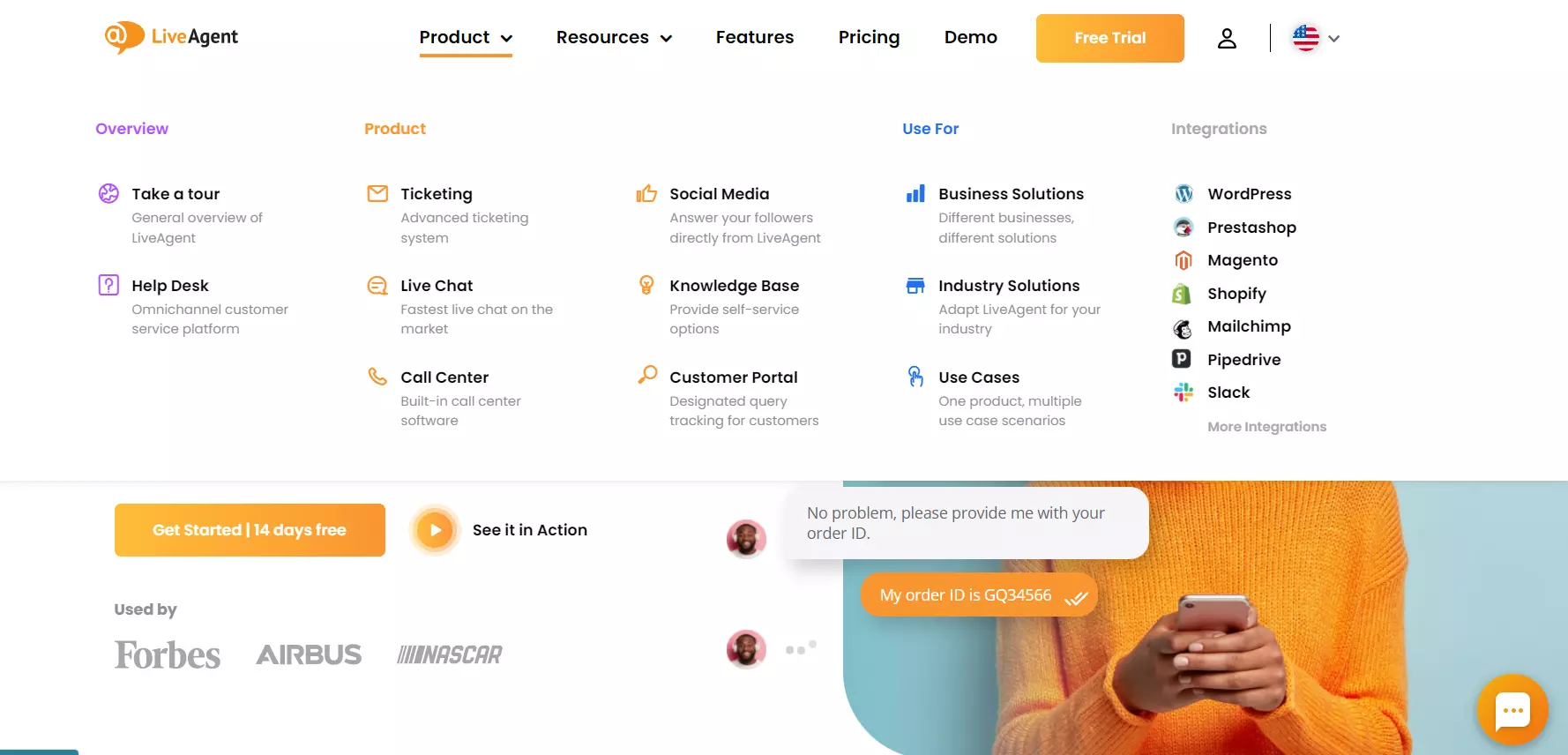 LiveAgent virsraksts