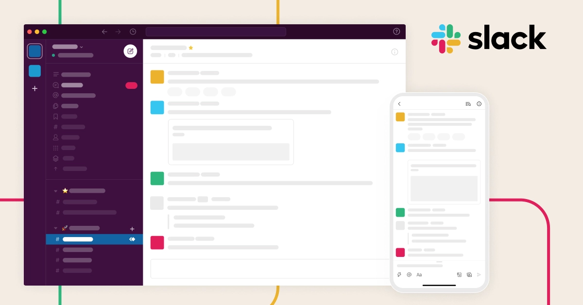 Slack funkciju maketa