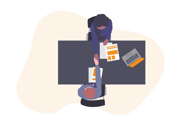 intervijas ilustrācija