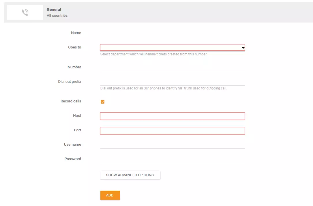 Zvanu informācijas iestatīšana