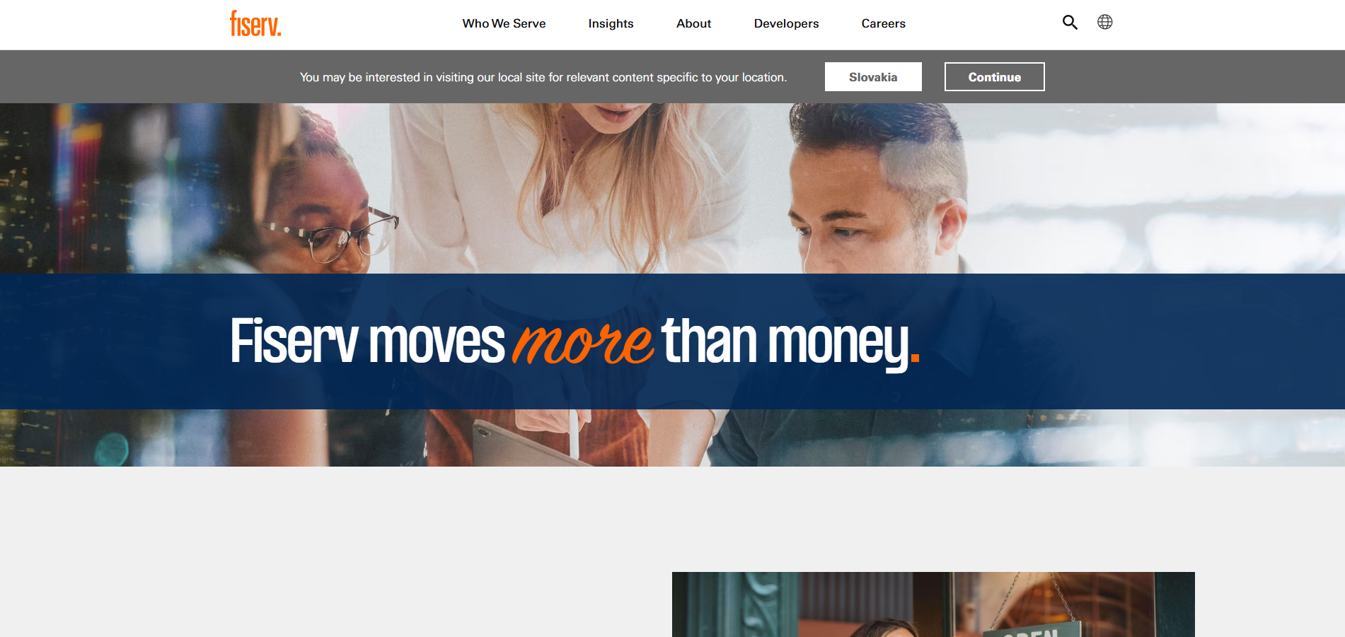 Fiserv palīdzības biroja kontakti