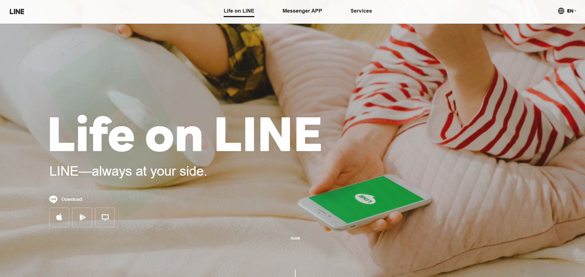 LINE palīdzības biroja kontakti