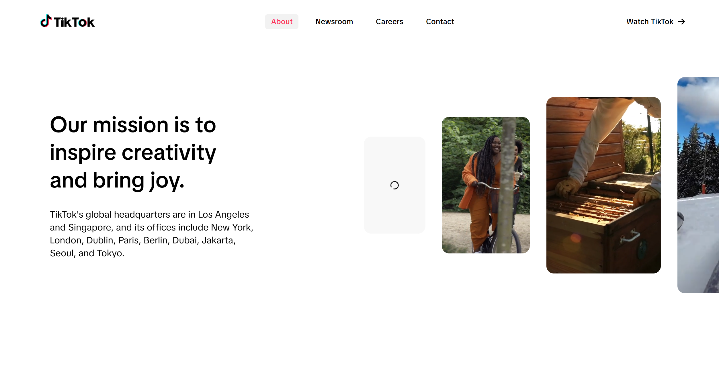 TikTok palīdzības biroja kontakti