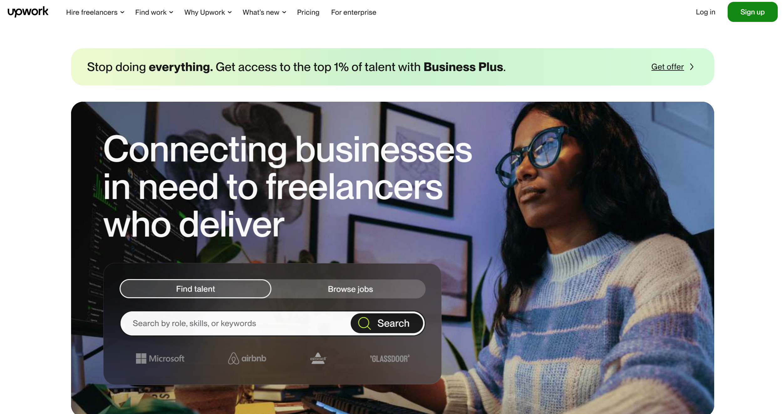 Upwork palīdzības biroja kontakti