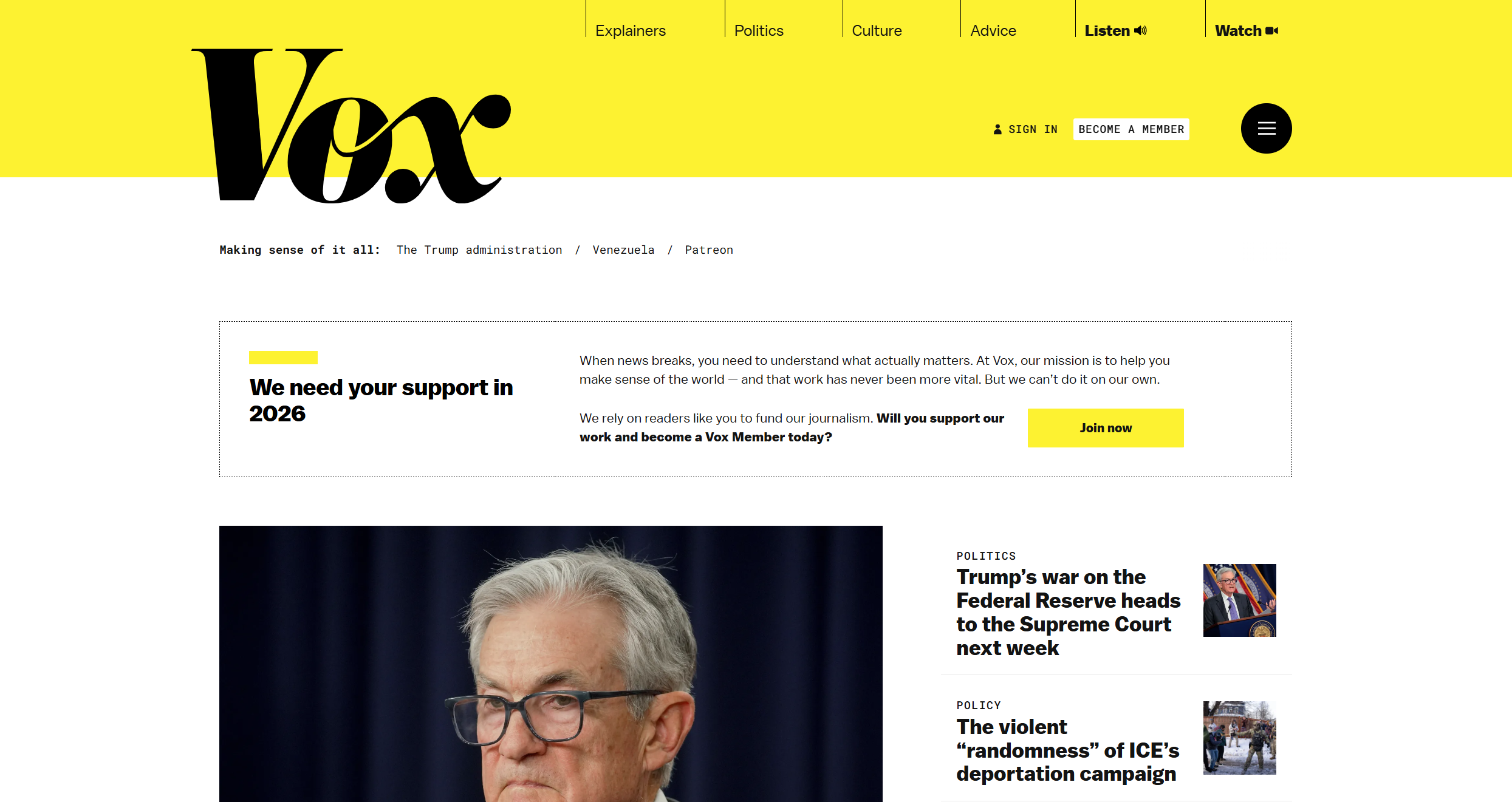 Vox Help Desk kontakti