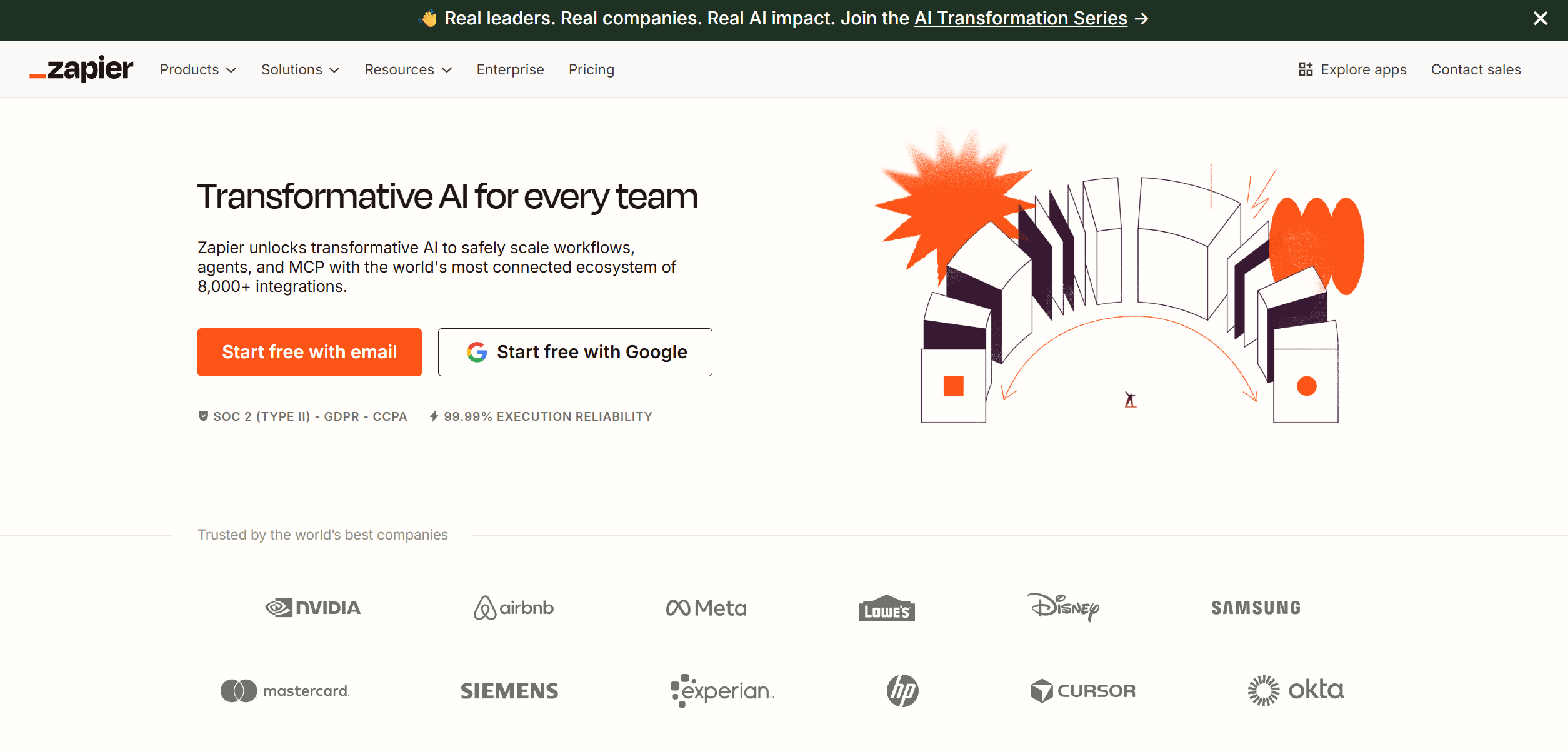 Zapier palīdzības dienesta kontakti