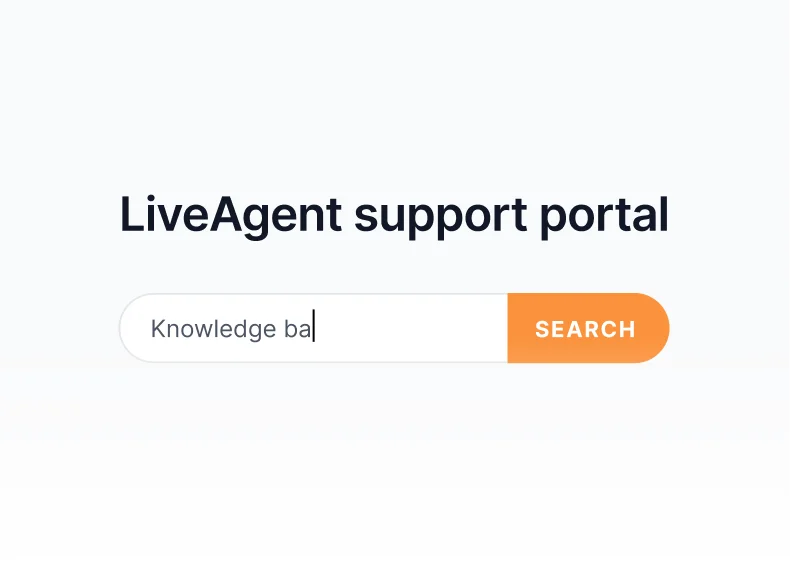 LiveAgent zināšanu bāze ar rakstiem, ceļvežiem un BUJ portālu