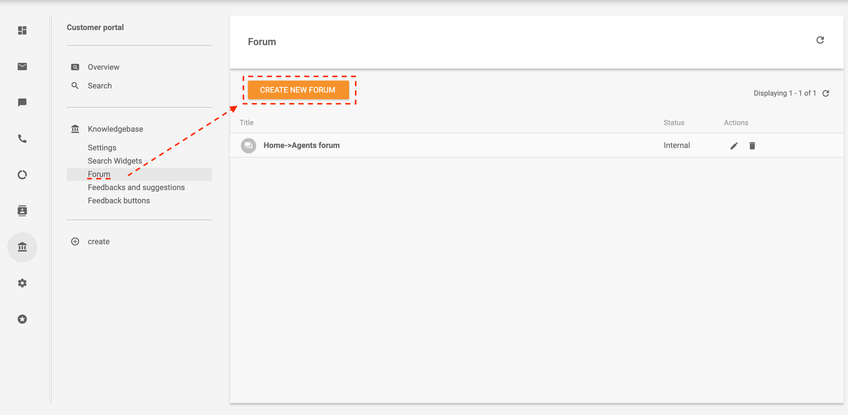 Foruma izveide LiveAgent
