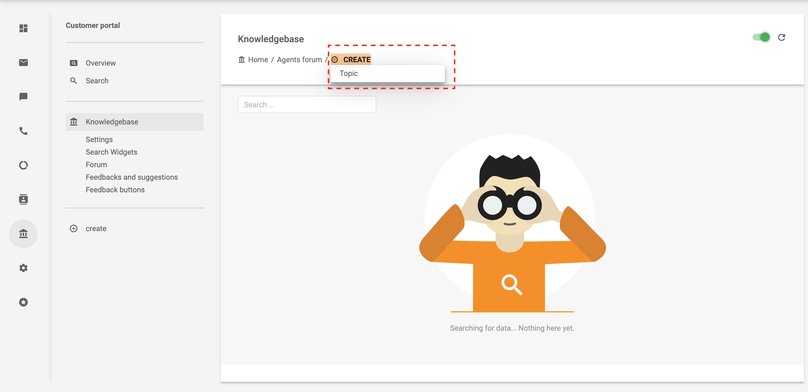 Tēmas izveide aģenta forumā - LiveAgent