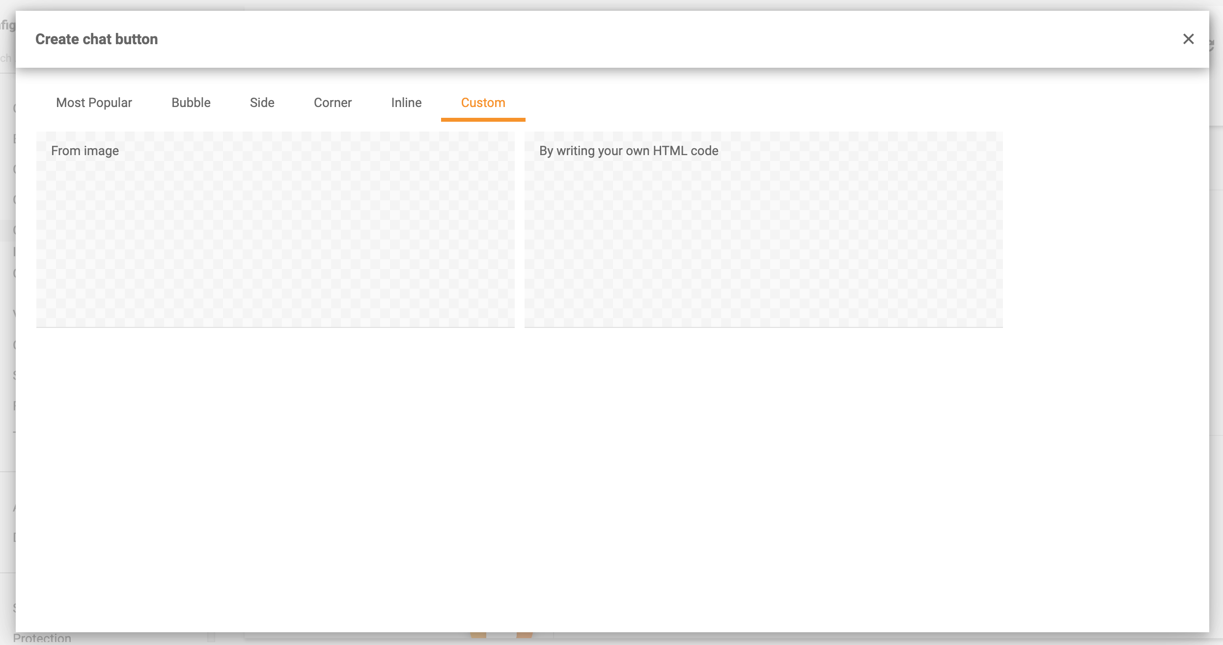 Pielāgotas tērzēšanas pogas