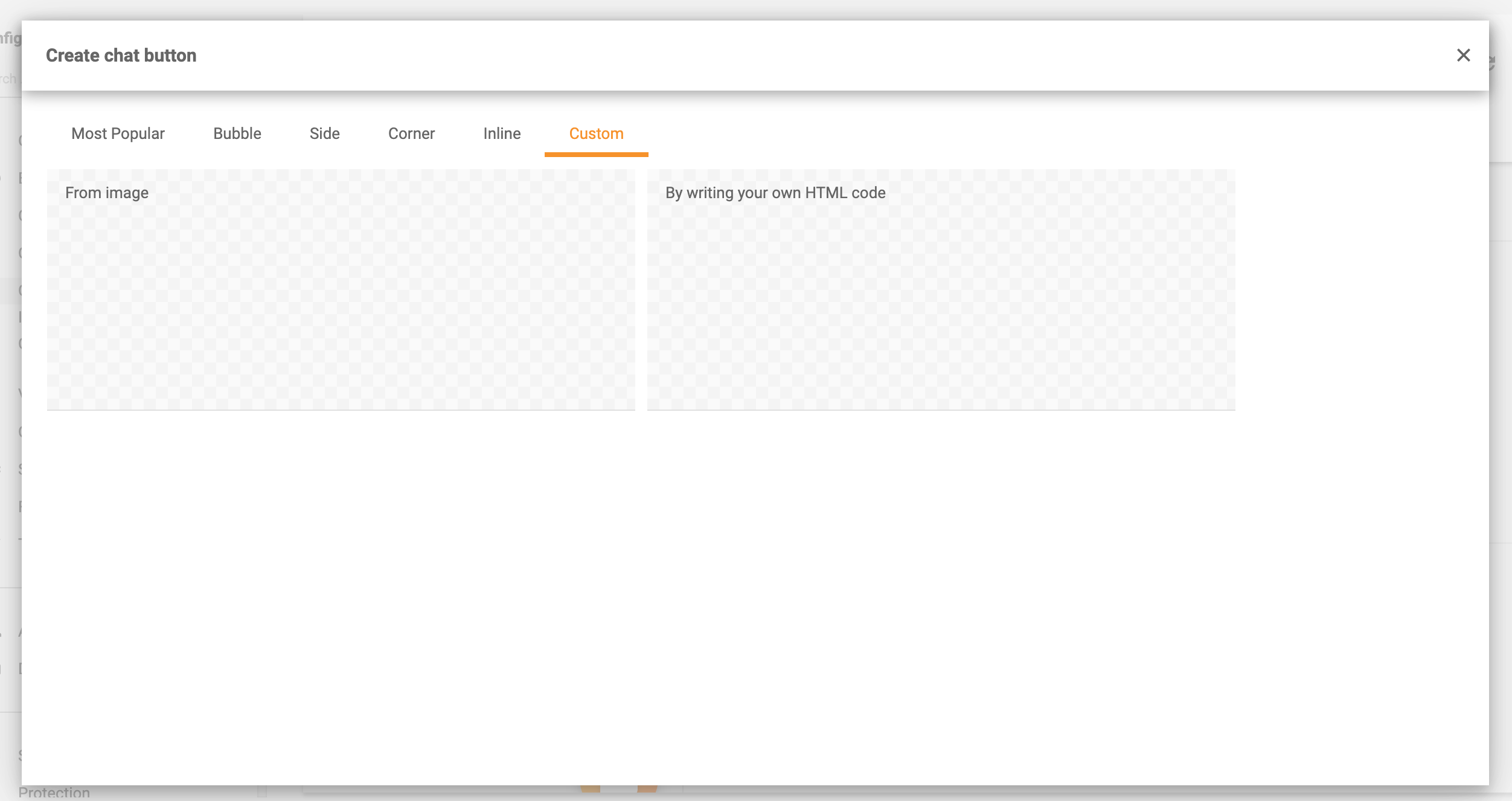 Pielāgojama tērzēšanas poga LiveAgent