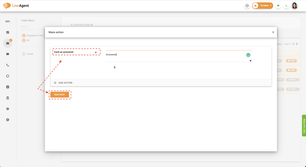 Atlasīt masveida darbību no saraksta
