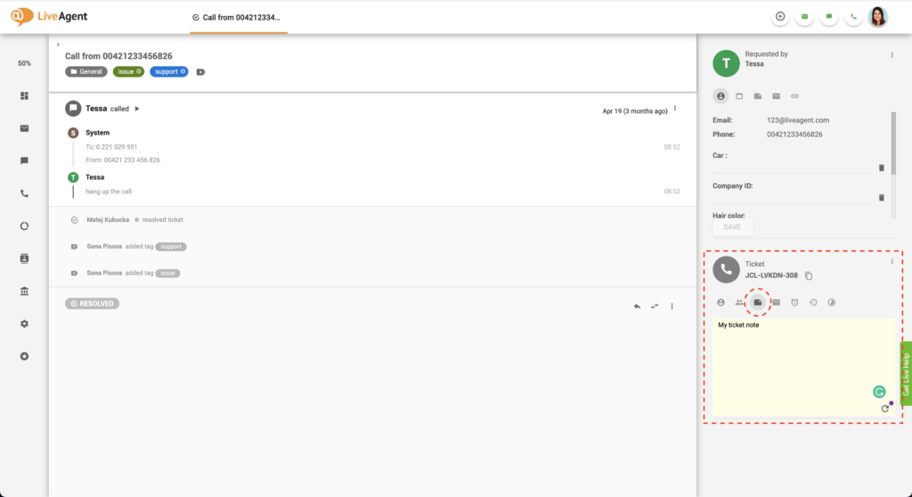 Biļešu lauka palīdzības biroja piezīme