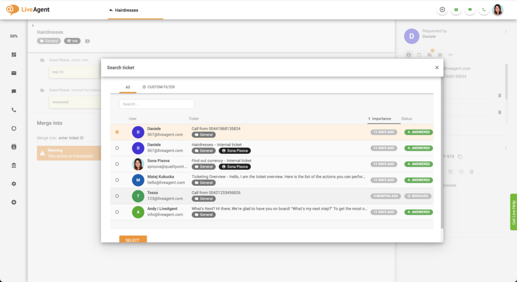Atlasiet biļeti sapludināšanai