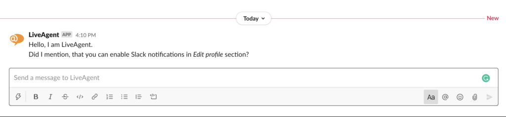 Steidzams paziņojums Slack