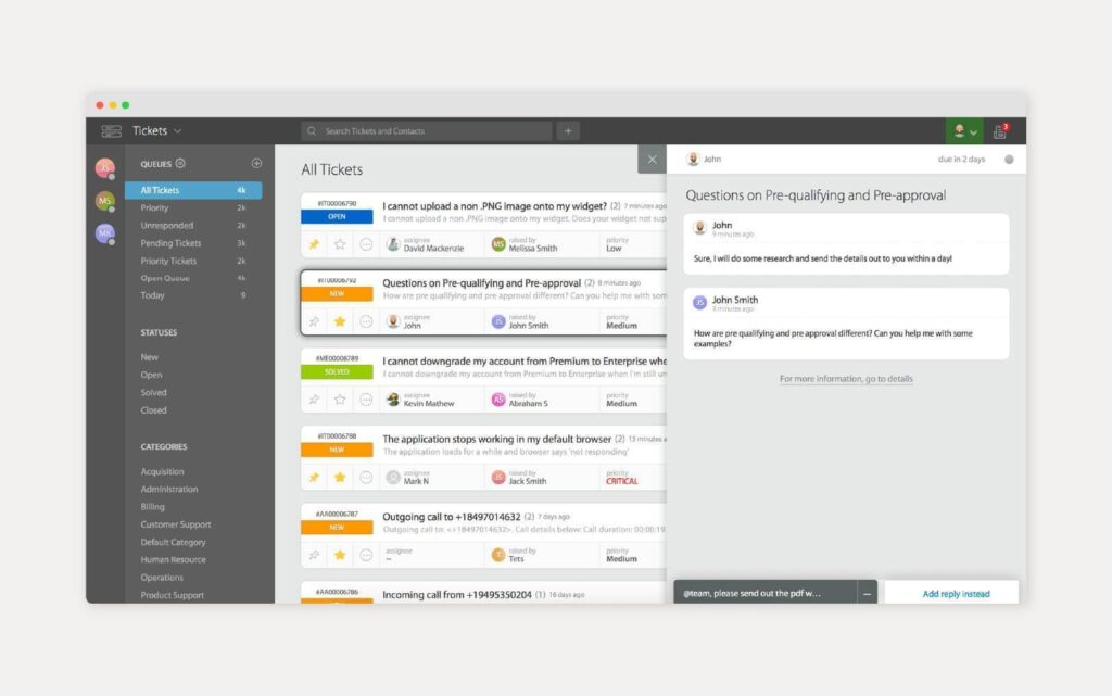 HappyFox zināšanu bāzes rīka lietošanas momentuzņēmums