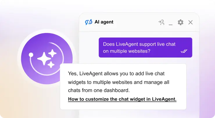 LiveAgent AI aģenti