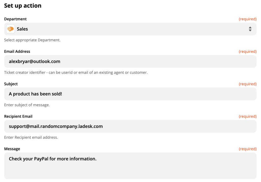 LiveAgent darbības Izveidot jaunu sarunu iestatīšana