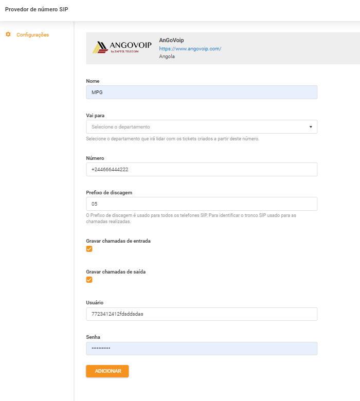 AnGoVoIP akreditācijas dati