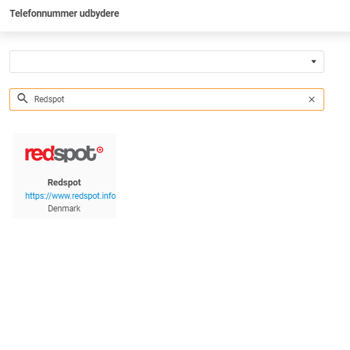 Redspot pakalpojuma sniedzējs