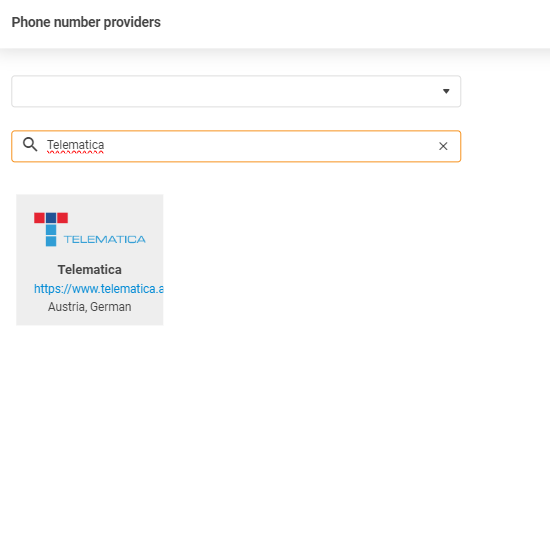 Telematica sniedzējs