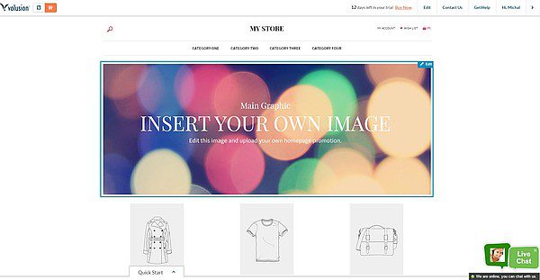 Volusion LiveAgent tiešsaistes tērzēšanas integrācija