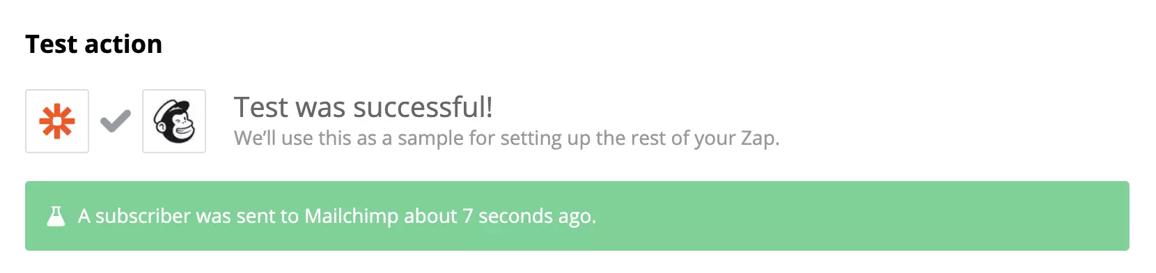 Mailchimp un LiveAgent integrācijas pārbaude