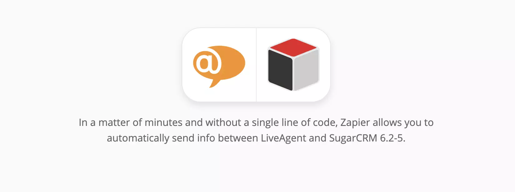 LiveAgent un SugarCRM integrācija Zapier