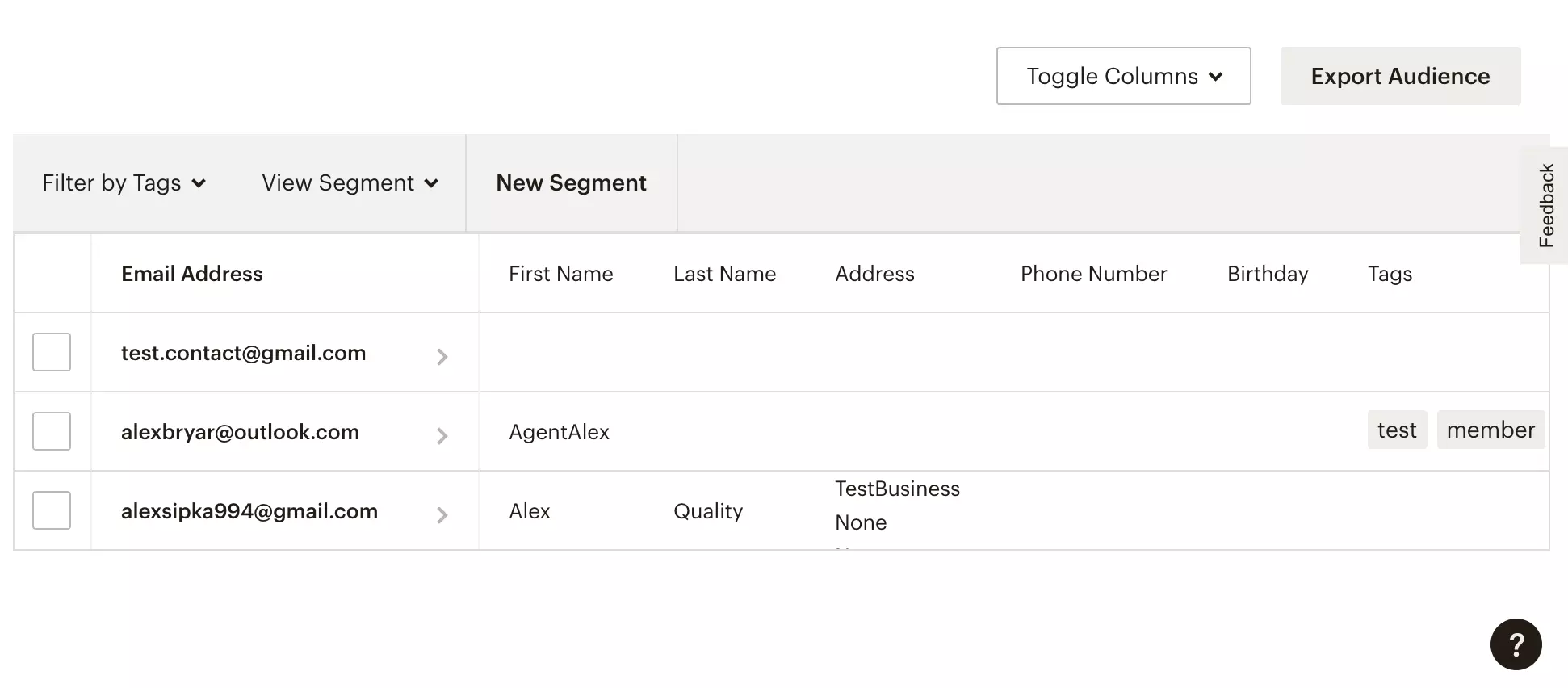 Jauns abonents pievienots Mailchimp pēc veiksmīgas integrācijas